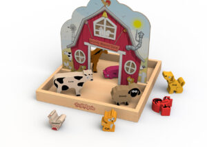BeginAgain Story Box – Farm set